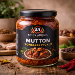 Mutton Boneless Pickle